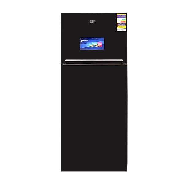 Beko No Frost Refrigerator, 367 Liters, Black  RDNE430K12B