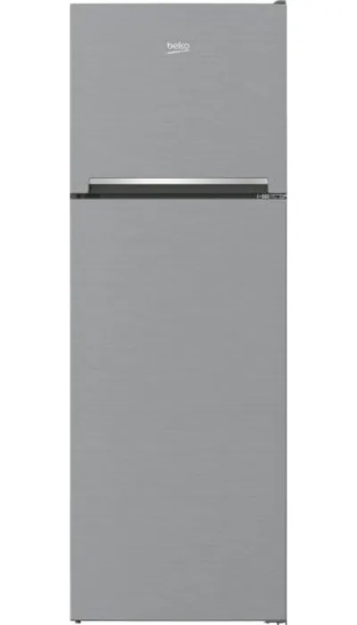 Beko No Frost Top Freezer Refrigerator, 314 Liters, Inverter, Silver   RDNE340K02 B
