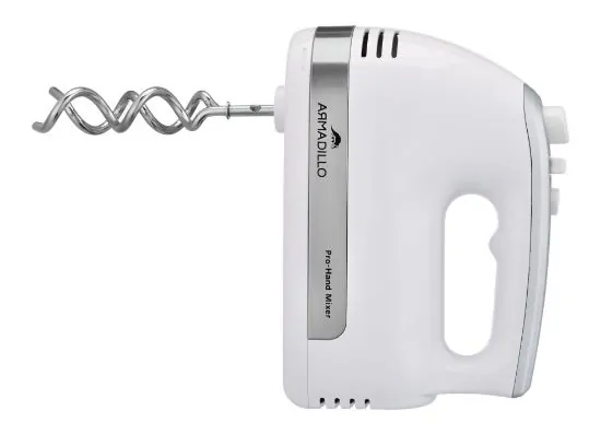 Armadillo hand mixer, 5 speeds   500 watts   black