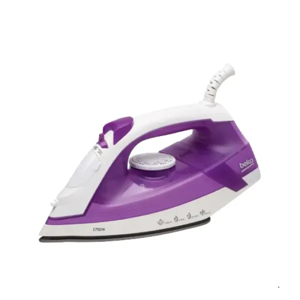 Beko Steam Iron, 220 mL, 1800 Watt, White and Violet   SIM3617