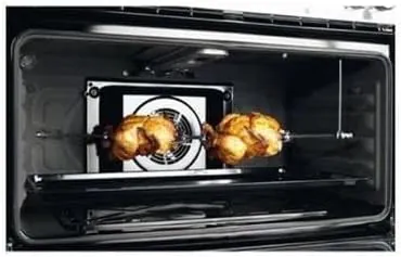 Zanussi Built In Cooker Hob Range, Cookers 5 Burners Cool Max Stainless 2 Daze Safety Fan, Silver, ZCG94396XA