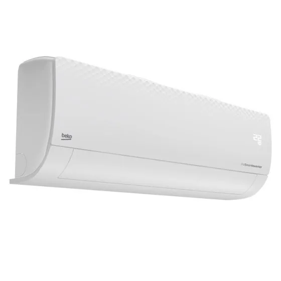 Beko Split Air Conditioner with Inverter , 2.25 HP, Cooling and Heating , White   BIHT1840