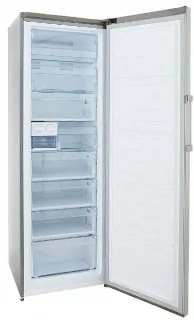 Beko no frost deep freezer (8 drawers, 282l, silver, rfne312e13s)