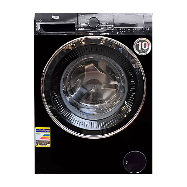 Beko Automatic Front Loading Washing Machine, 9 Kg, Inverter Motor, Black   B3WFU50940BCI