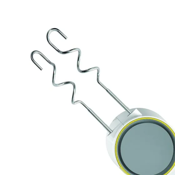 Beko Glow Hand Mixer with Attachments, 425W, White   HMM 62404 W