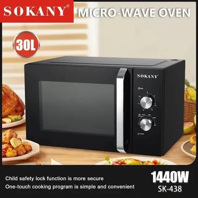 Sokany SK 438 Microwave 30L 1440W