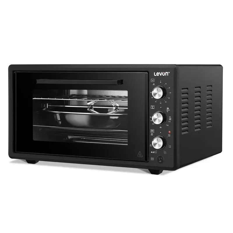 Levon Electric Oven 45 Liter Black Grill