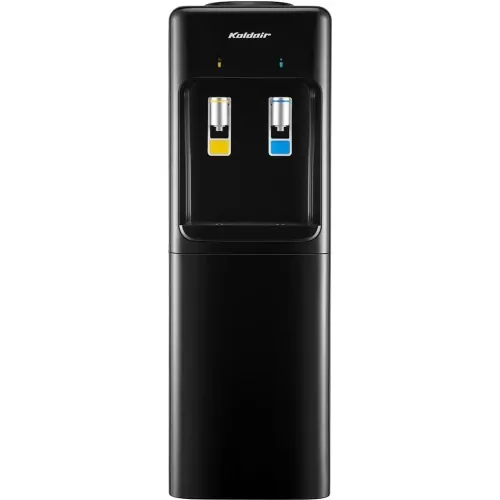 Koldair Water Dispenser Top Load Freestanding, Two Taps Hot And Cold, Type A, Silver