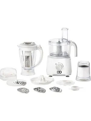 IDO Food Processor FP1000 WH   1000W   25 Functions   White   2 Years Warranty