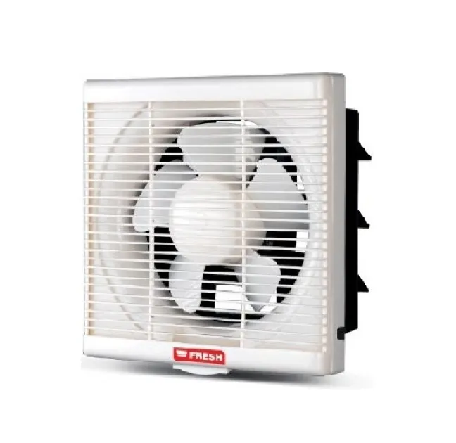 Fresh Wall Ventilating Fan 20 cm two direction Privacy Grid White 500004556