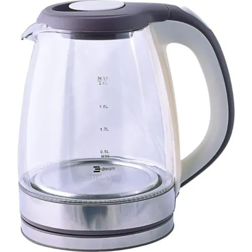 Dream Kettle Electricity 2.2 Liter 1500 Watt Glass 4855
