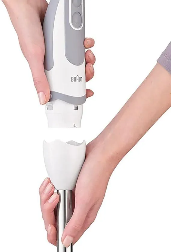 Braun MQ 5245   MultiQuick 5 Vario Hand Blender With Attachments   1000 Watt   White
